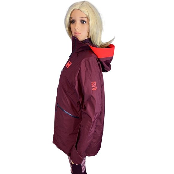 Helly Hansen Aurora Infinity Ski Soft Shell Jacket Amethyst W’s Large MSRP$650 - Picture 7 of 17